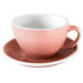 Loveramics Egg Mineral Latte Saucer (Cinnabar) 15.5cm