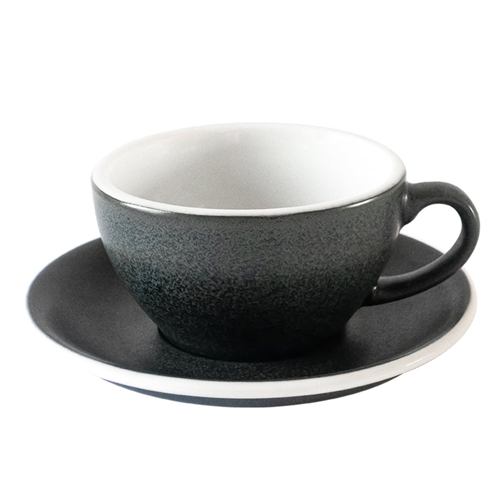 Loveramics Egg Mineral Latte Saucer (Anthracite) 15.5cm